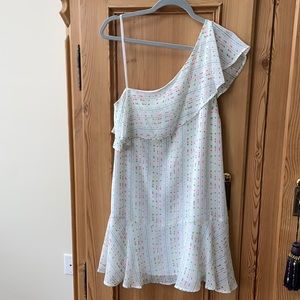 BCBG Generation One Shoulder Dress Size M